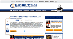 Desktop Screenshot of burnthefatblog.com