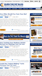 Mobile Screenshot of burnthefatblog.com